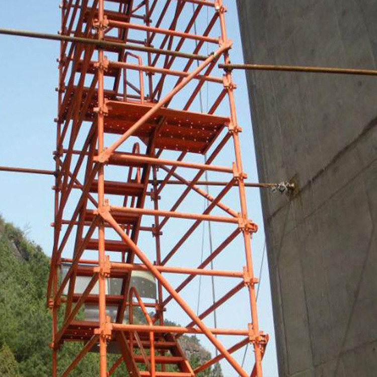 施工安全爬梯在高墩與墩柱施工中的關鍵作用