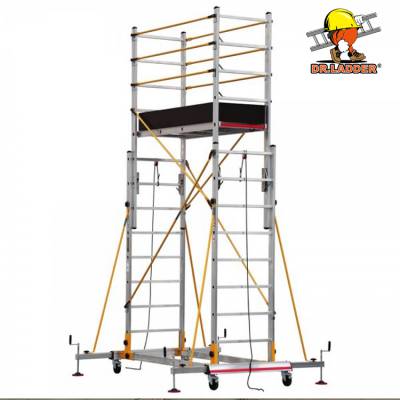 廣東深圳移動(dòng)式鋁合金斜爬梯闊架與雙寬快裝腳手架 安裝施工與安全爬梯價(jià)格指南